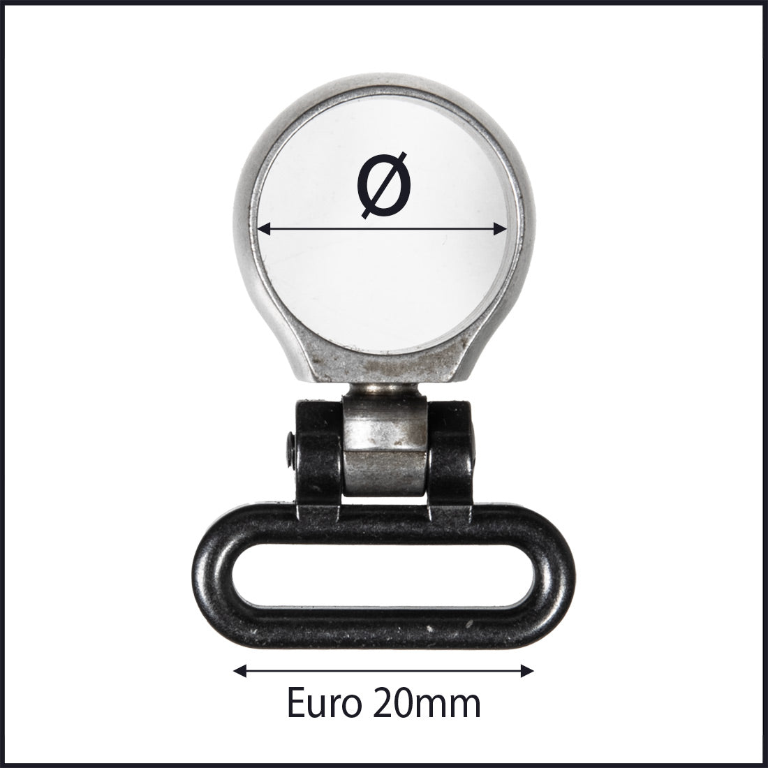 Recknagel Barrel Band with Sling Swivel