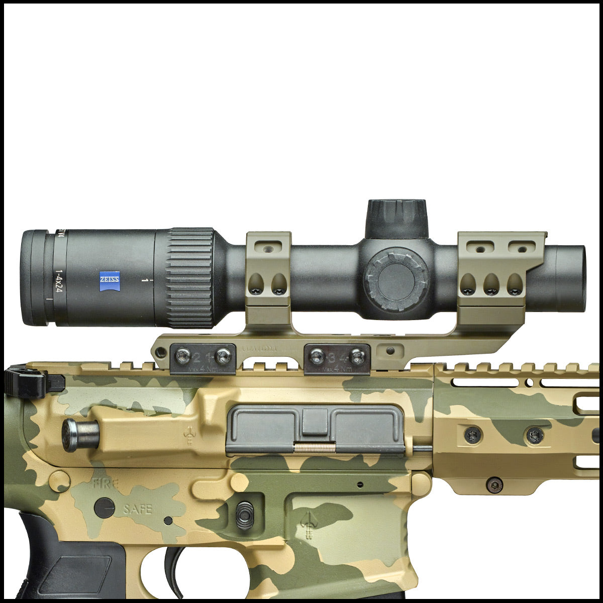 Contessa Fixed Ultra Tactical Cantilever Picatinny Ring Mount