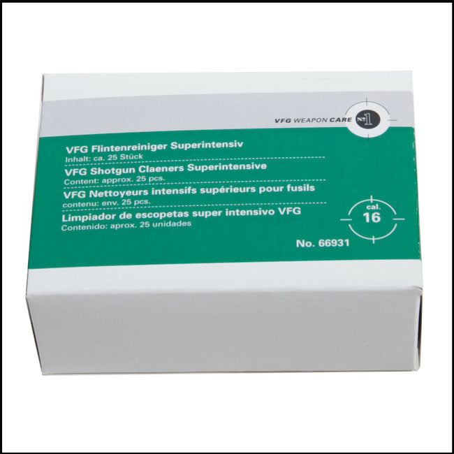 VFG Cleaning Felts for 16 Bore