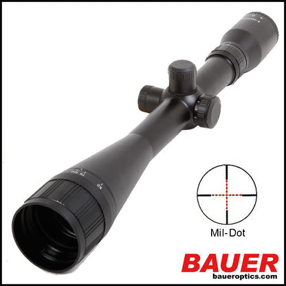 Bauer HJB 6-24x50 Rifle Scope (Mil Dot)