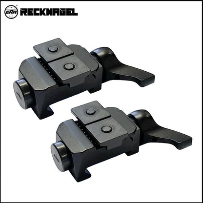 Recknagel Weaver/Picatinny Mounts for Swarovski Rail (QD)