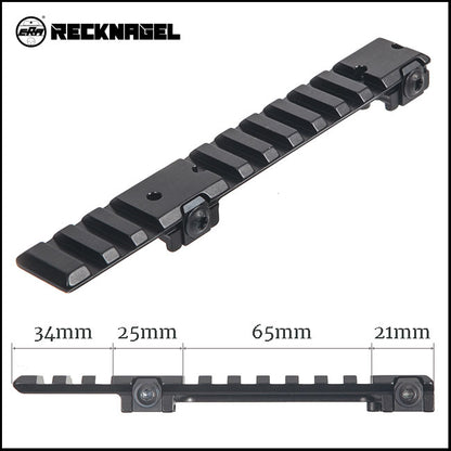 Recknagel 11mm Dovetail to Picatinny Rail Adapter