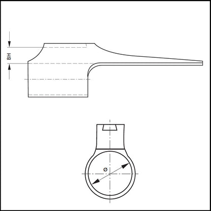 Recknagel Barrel Banded Front Ramp