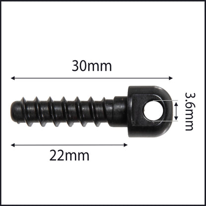 Recknagel Sling Swivel Wood Screw (Flush)