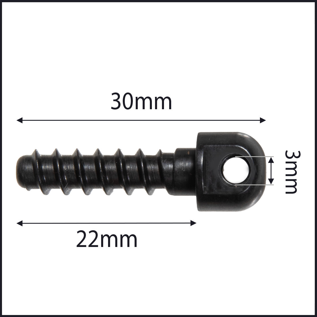 Recknagel Sling Swivel Wood Screw (Flush)