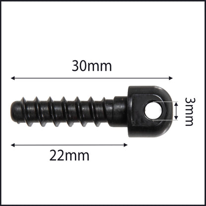 Recknagel Sling Swivel Wood Screw (Flush)