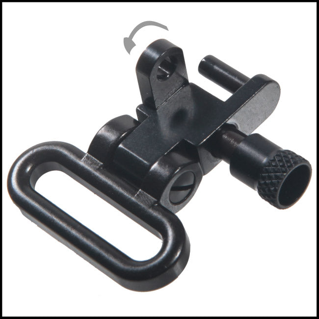 Recknagel Sling Swivel 25.4mm Loop, Detachable with Nut