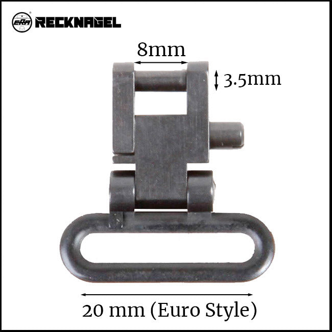 Recknagel Sling Swivel 20mm Loop, Detachable