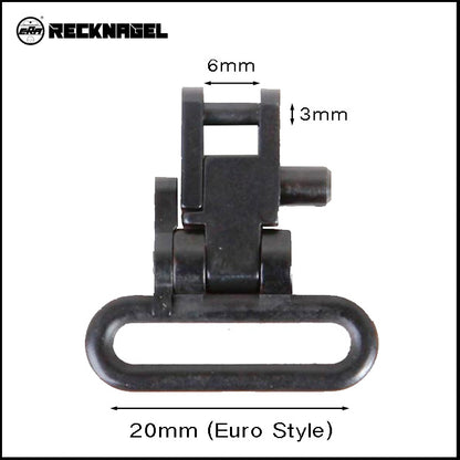 Recknagel Sling Swivel 20mm Loop, SECURA