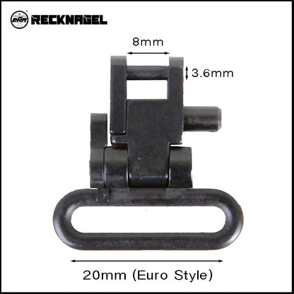 Recknagel Sling Swivel 20mm Loop, SECURA