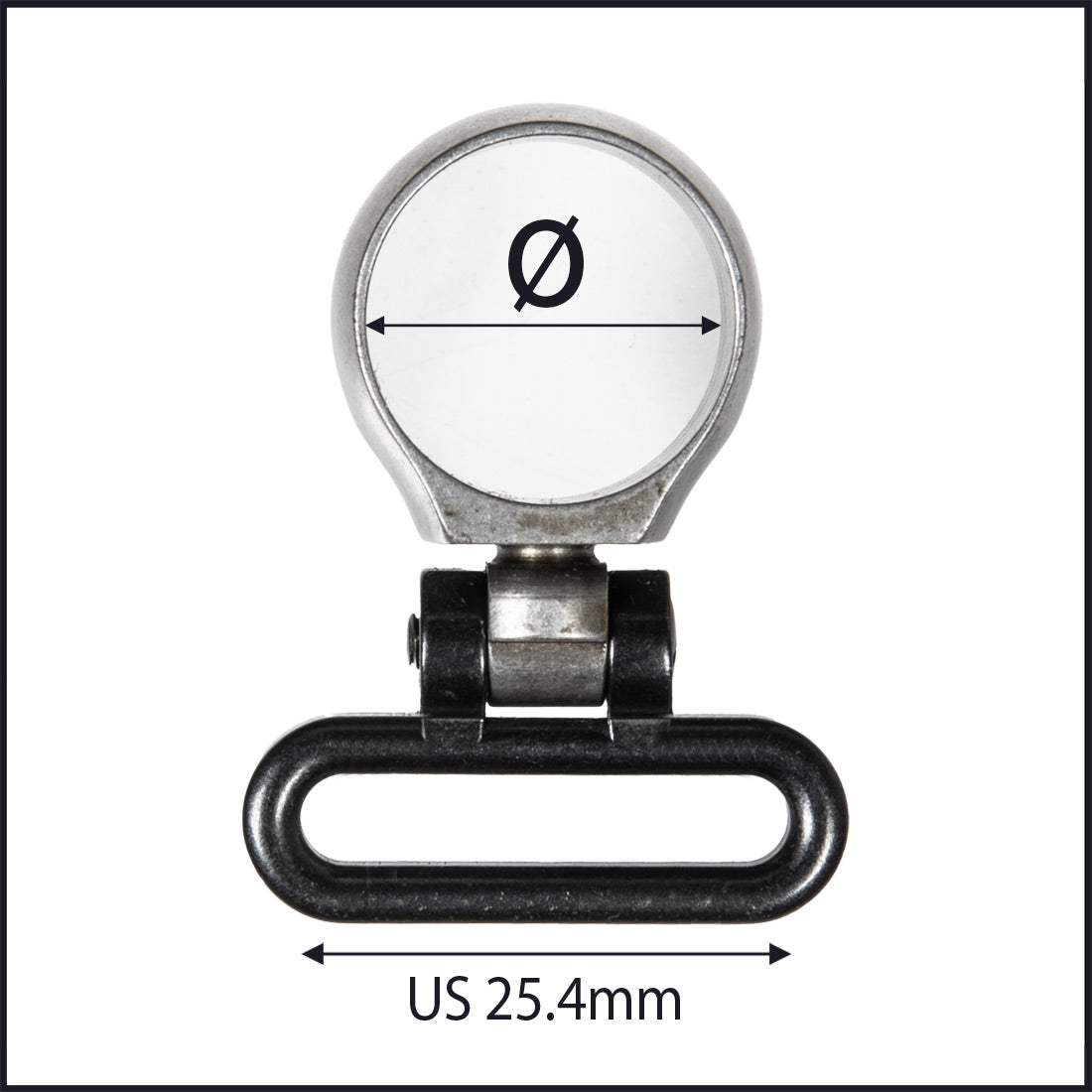 Recknagel Barrel Band with Sling Swivel