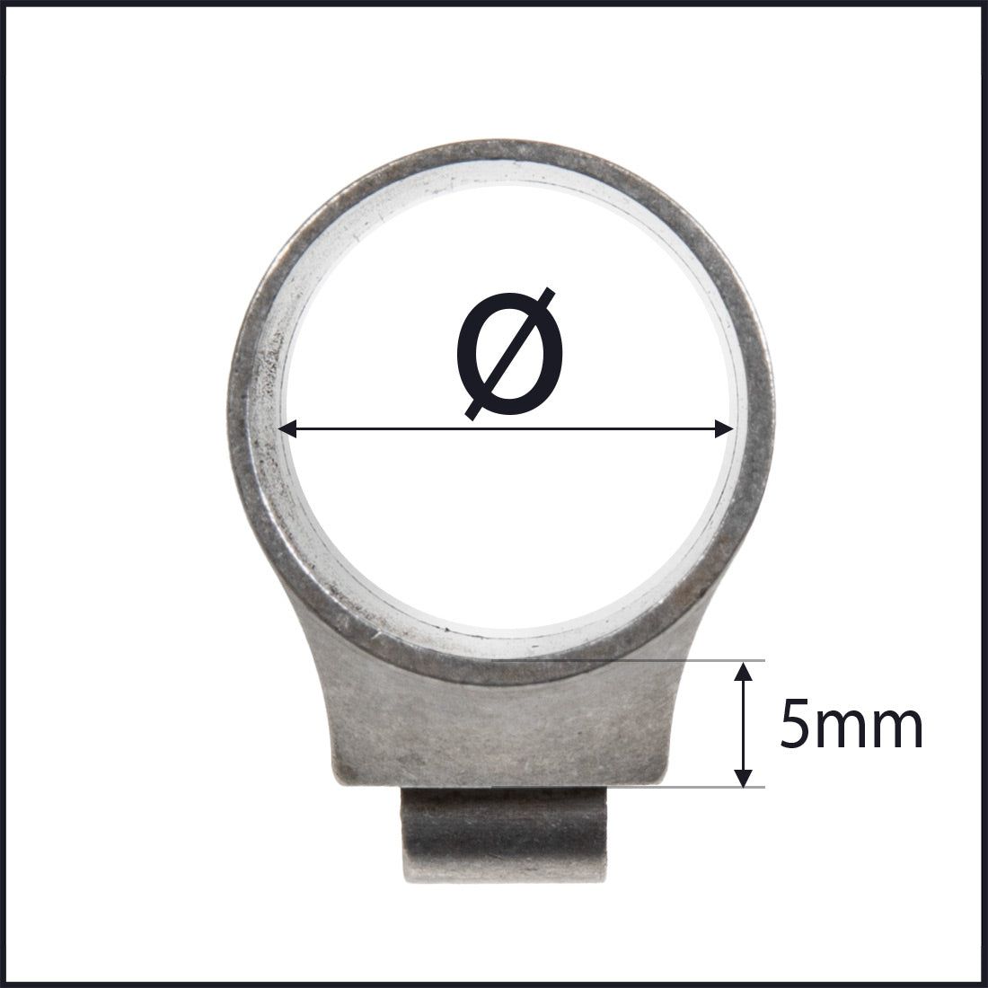 Recknagel Barrel Banded Sling Swivel Stud (30mm)