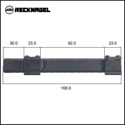 Recknagel Picatinny Rail for CZ 550 Magnum