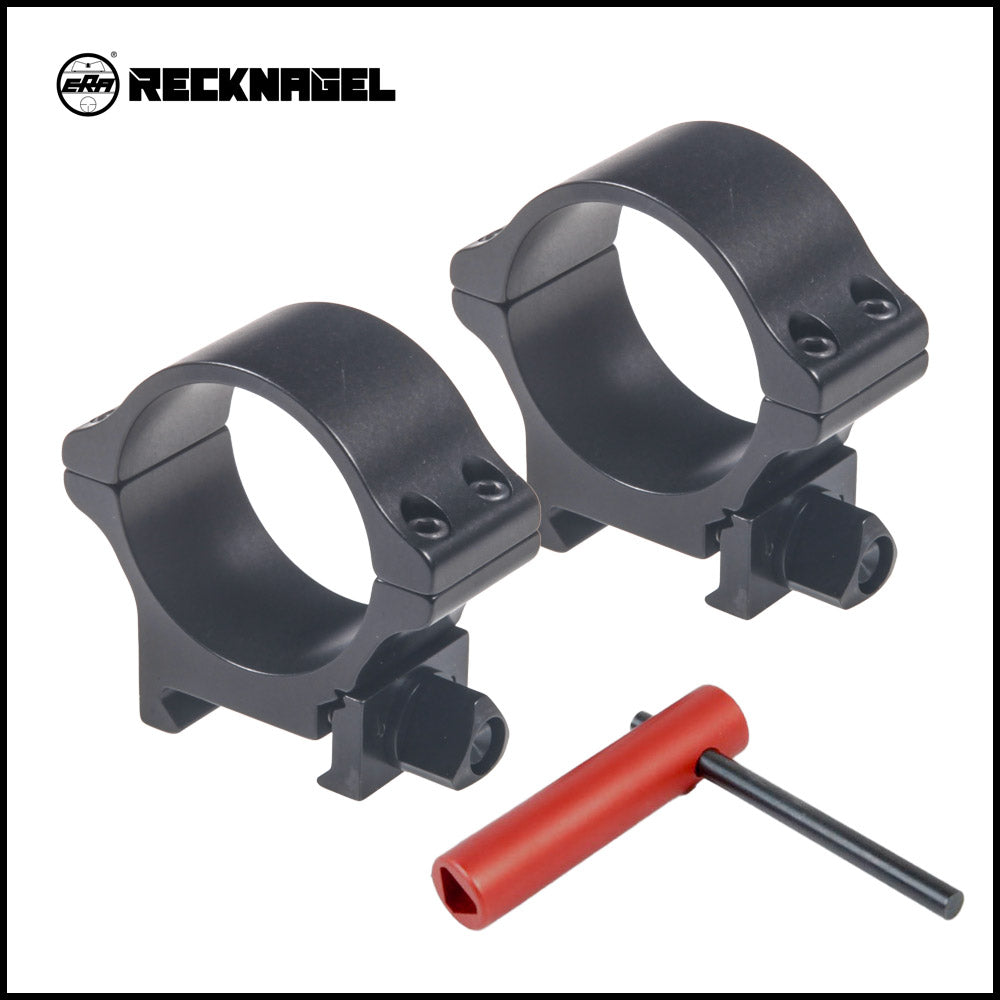 Recknagel Picatinny Rings, 34mm, Tri-Nut