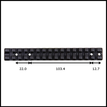 Recknagel Picatinny Rail for Krico 700/900/902*