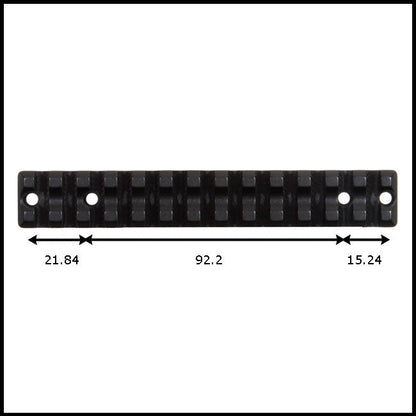 Recknagel Picatinny Rail for Bergara B14 Short