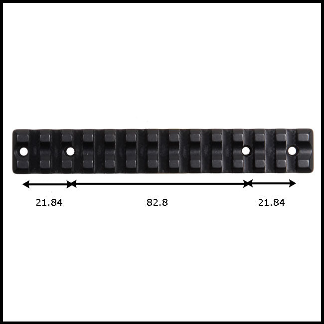 Recknagel Picatinny Rail for Winchester 70 Short