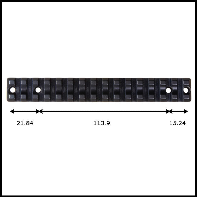 Recknagel Picatinny Rail for Haenel Jager 10