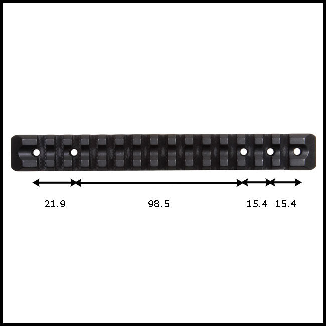 Recknagel Picatinny Rail for Merkel SR1 Basic