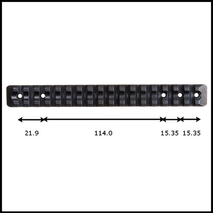 Recknagel Picatinny Rail for Roessler Titan 16