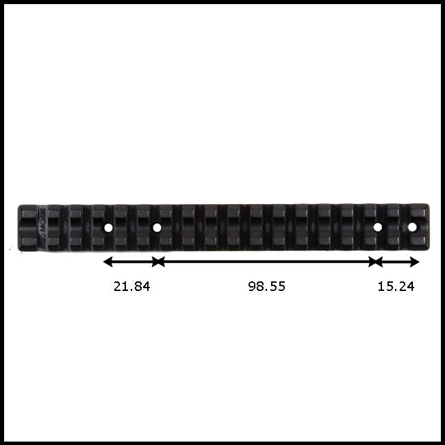 Recknagel Picatinny Rail for Howa 1500 Short