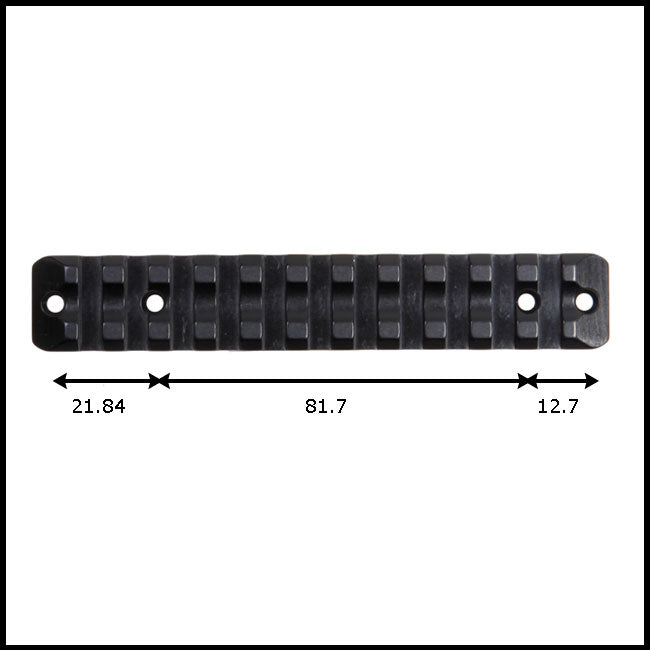 Recknagel Picatinny Rail for Winchester 70 WSSM