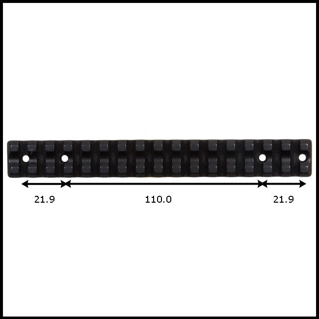 Recknagel Picatinny Rail for Roessler Titan 3 / 6