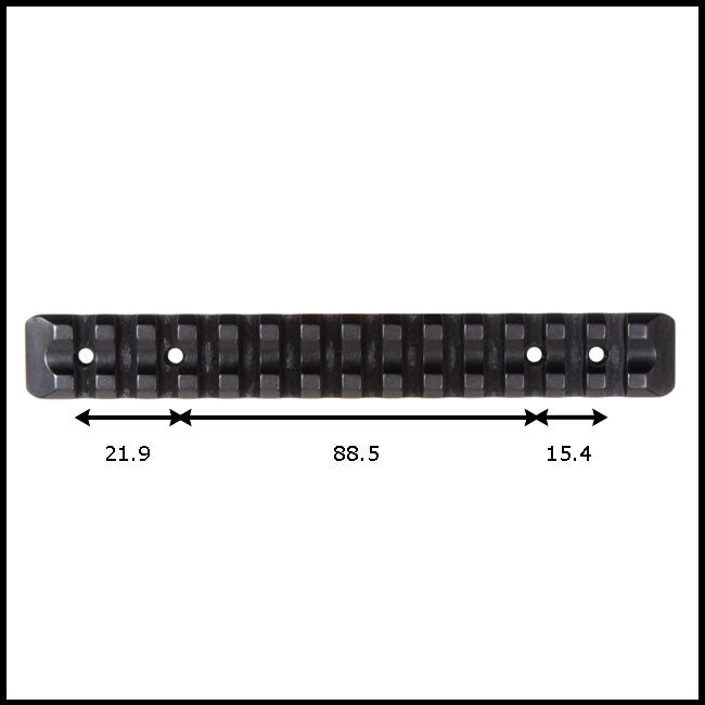 Recknagel Picatinny Rail for Merkel SR1