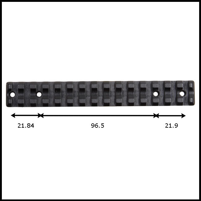 Recknagel Picatinny Rail for Winchester 70 Long