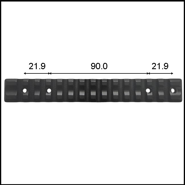 Recknagel Picatinny Rail for Remington 783 Long