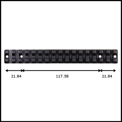 Recknagel Picatinny Rail for Savage Long