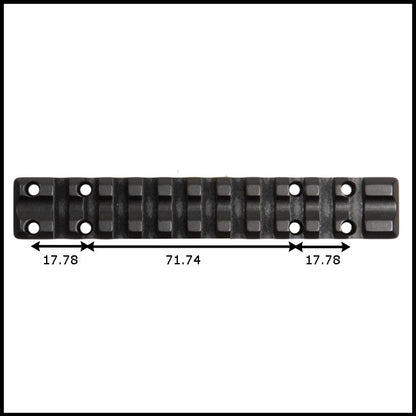 Recknagel Picatinny Rail for Browning X-Bolt Super Short