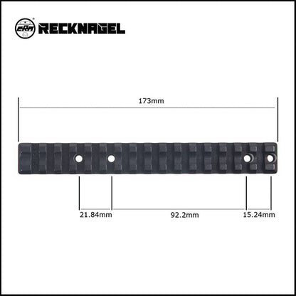 Recknagel Picatinny Rail for Bergara B14 Short