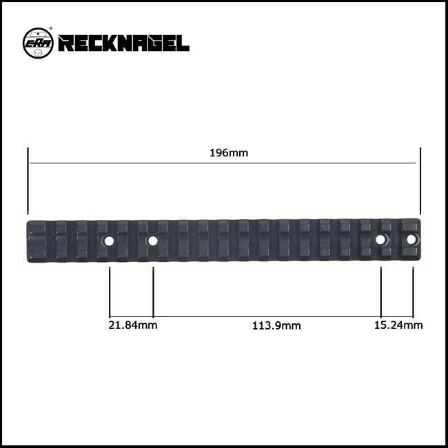 Recknagel Picatinny Rail for Remington 700 Long