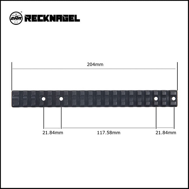 Recknagel Picatinny Rail for Savage Long