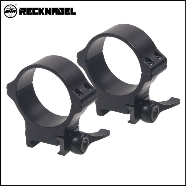 Recknagel Picatinny Rings, 36mm, Quick Release