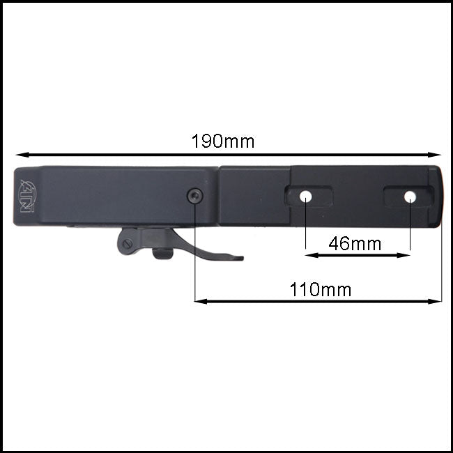 Contessa QD ATN X-Sight II Mount for Picatinny