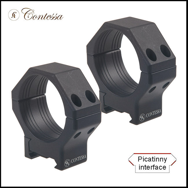 Contessa Lightweight Alu Picatinny Rings - 36mm