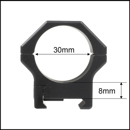 Contessa Lightweight Alu Weaver Rings - 30mm