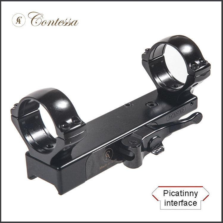 Contessa QD Ring Mount for Picatinny