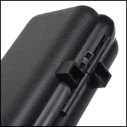 Black Plastic Barrel Case