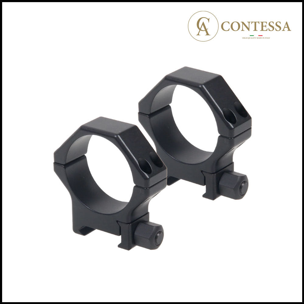 Contessa Picatinny Rings, 35mm, Nut Fixing