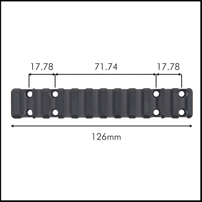 Contessa Picatinny Rail for Browning X-Bolt Super Short