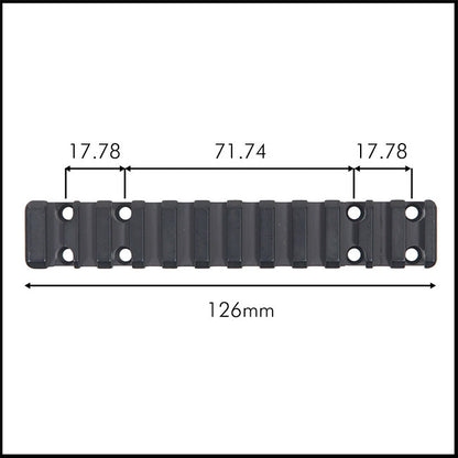 Contessa Picatinny Rail for Browning X-Bolt Super Short