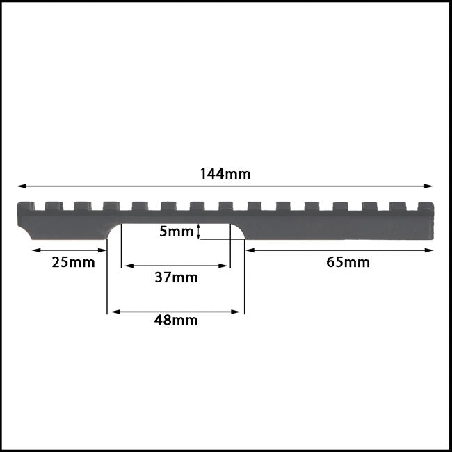 Used Contessa Picatinny Rail for Anschutz 54/64