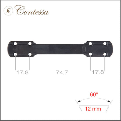 Contessa Browning X-Bolt S Euro Rail Base for Quick Release Mount