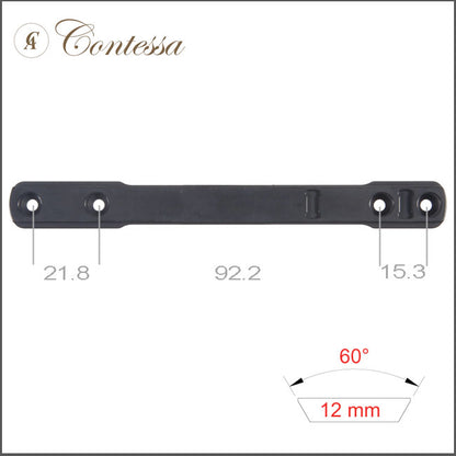 Contessa Remington 700 Short Euro Rail Base for Quick Release Mount