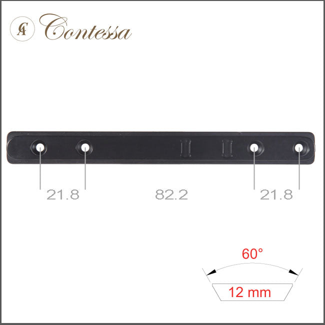 Contessa Tikka T3 Euro Rail Base for Quick Release Mount