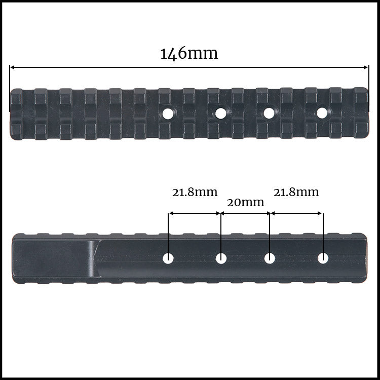 Contessa Picatinny Rail for Bergara B13