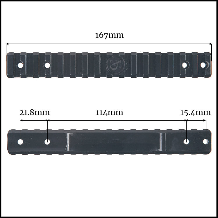 Contessa Picatinny Rail for Bergara B14 Long